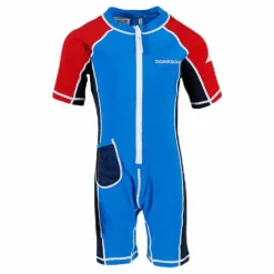 Didriksons Reef UV-Swimming Suit Blue Blå Hot