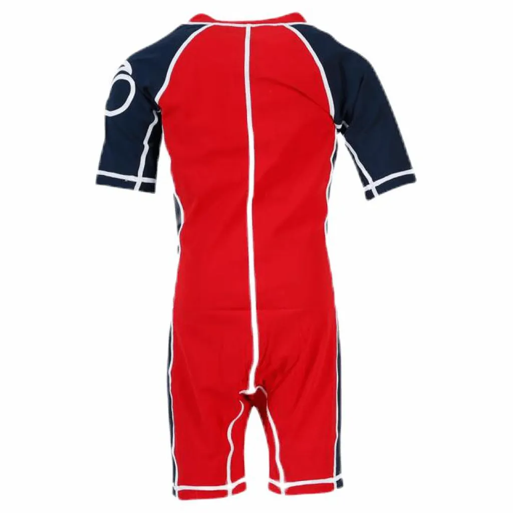 Didriksons Reef UV-Swimming Suit Red Röd Hot