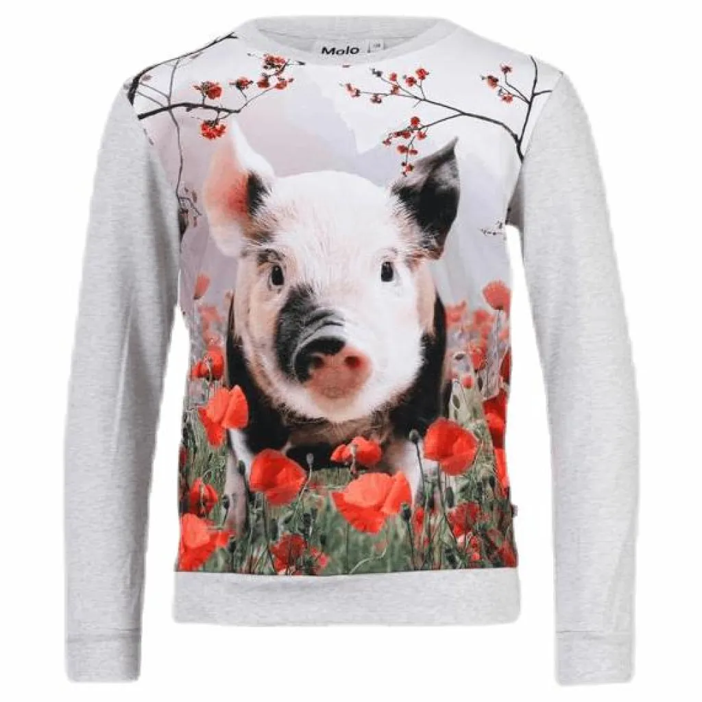 Molo Regine Piglet Grey Grå Hot