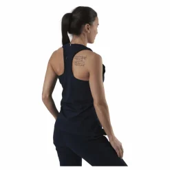 Tommy Hilfiger Sport Regular R-Nk Graphic Tank Blue Blå Online