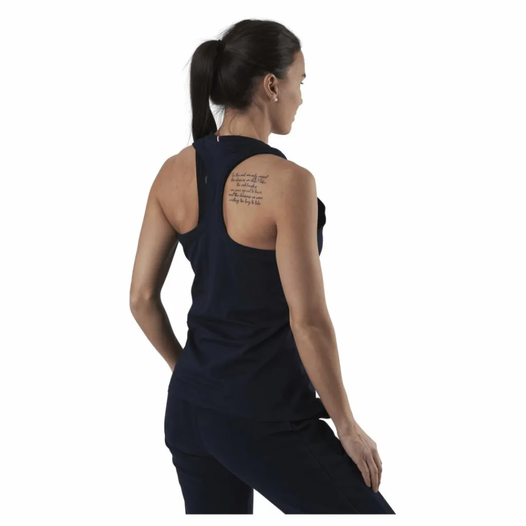 Tommy Hilfiger Sport Regular R-Nk Graphic Tank Blue Blå Online
