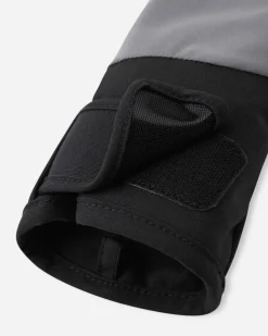 Reima tec Gloves, Kajastus Silver Grey och Black