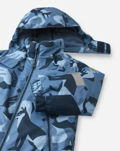 Reima tec Winter Overall, Kurik Ocean Blue Hot