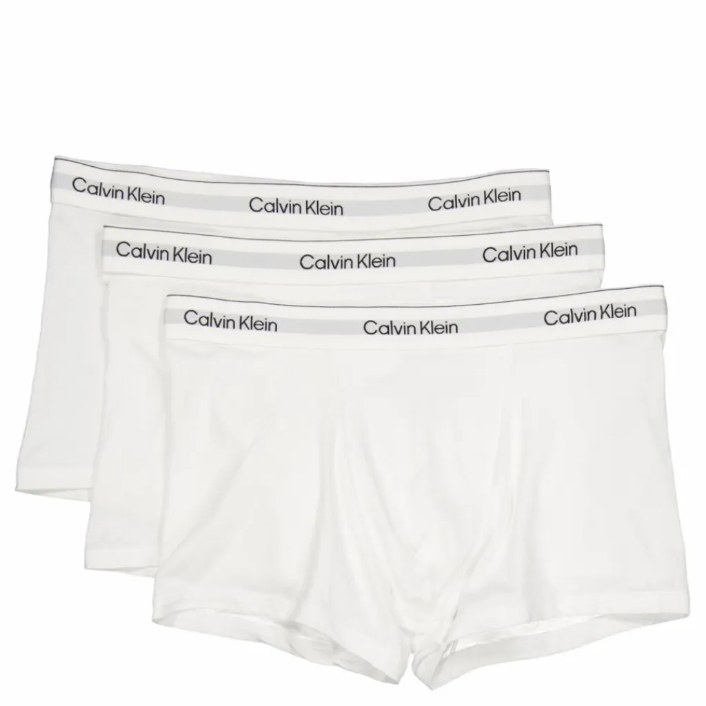 Relaxed Dart Trunk 3pk White*Calvin Klein Clearance