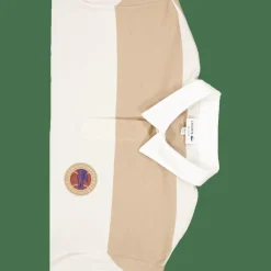 Lacoste Relaxed Fit Striped Rugby Polo Viennese/lapland Beige Online