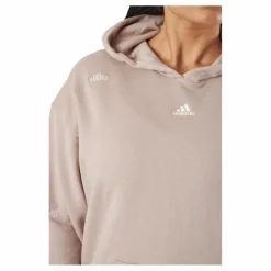 Relaxed Hoodie with Healing Crystals-Inspired Graphics Wontau/White*adidas Best