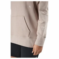Relaxed Hoodie with Healing Crystals-Inspired Graphics Wontau/White*adidas Best