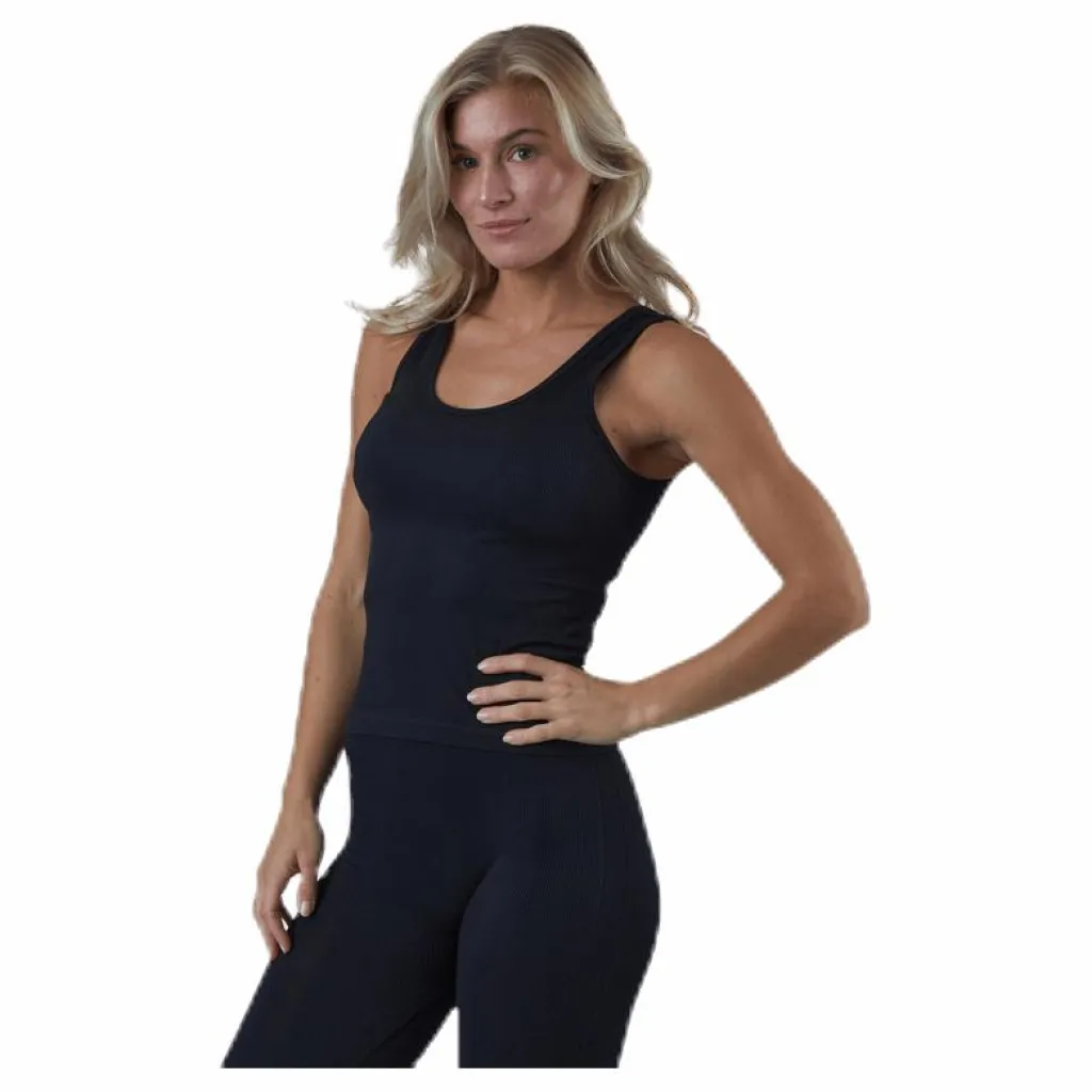 Renny Sl Seamless Top Lounge Bc Black*Pieces New