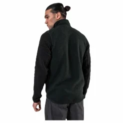 Retro Pile Jacket Green*ColourWear Discount