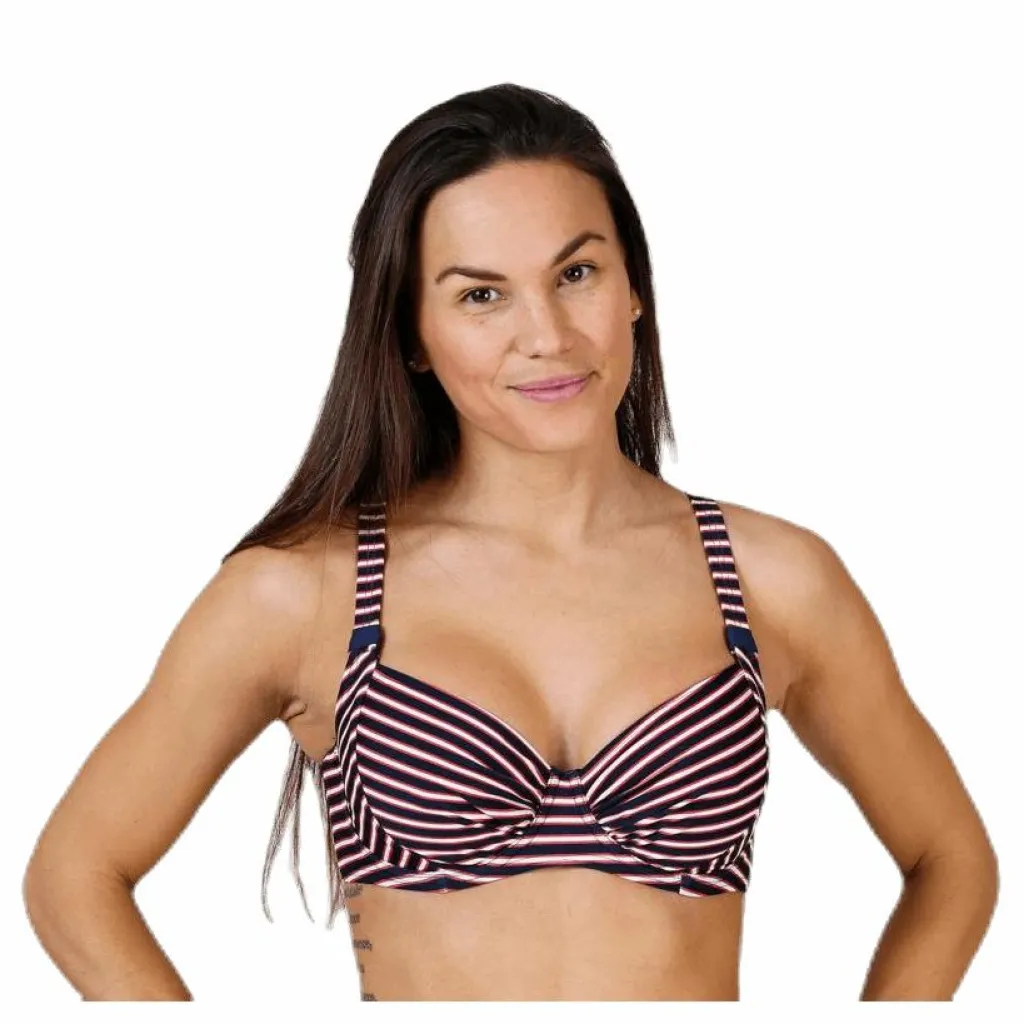 Abecita Retro, Unique Wire Bra Blue/Patterned Blå och Mönstrad Outlet