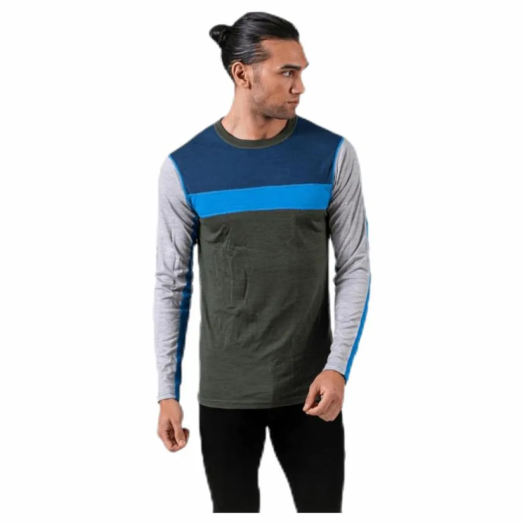 Retro wool Crew Green/Grey*Bula Sale