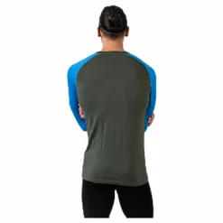 Retro wool Crew Green/Grey*Bula Sale