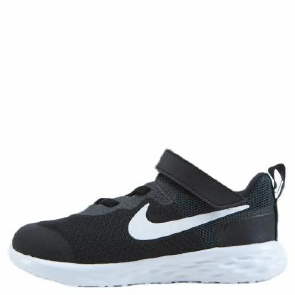 Revolution 6 Baby/Toddler Shoes BLACK/WHITE-DK SMOKE GREY*Nike Hot
