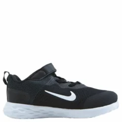 Revolution 6 Baby/Toddler Shoes BLACK/WHITE-DK SMOKE GREY*Nike Hot