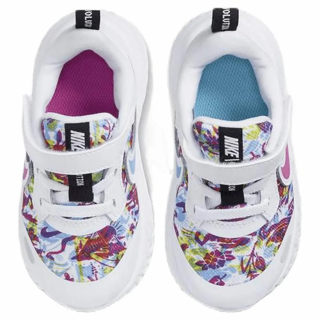 Nike Revolution 5 Fable TD Pink/Blue/White Vit Hot