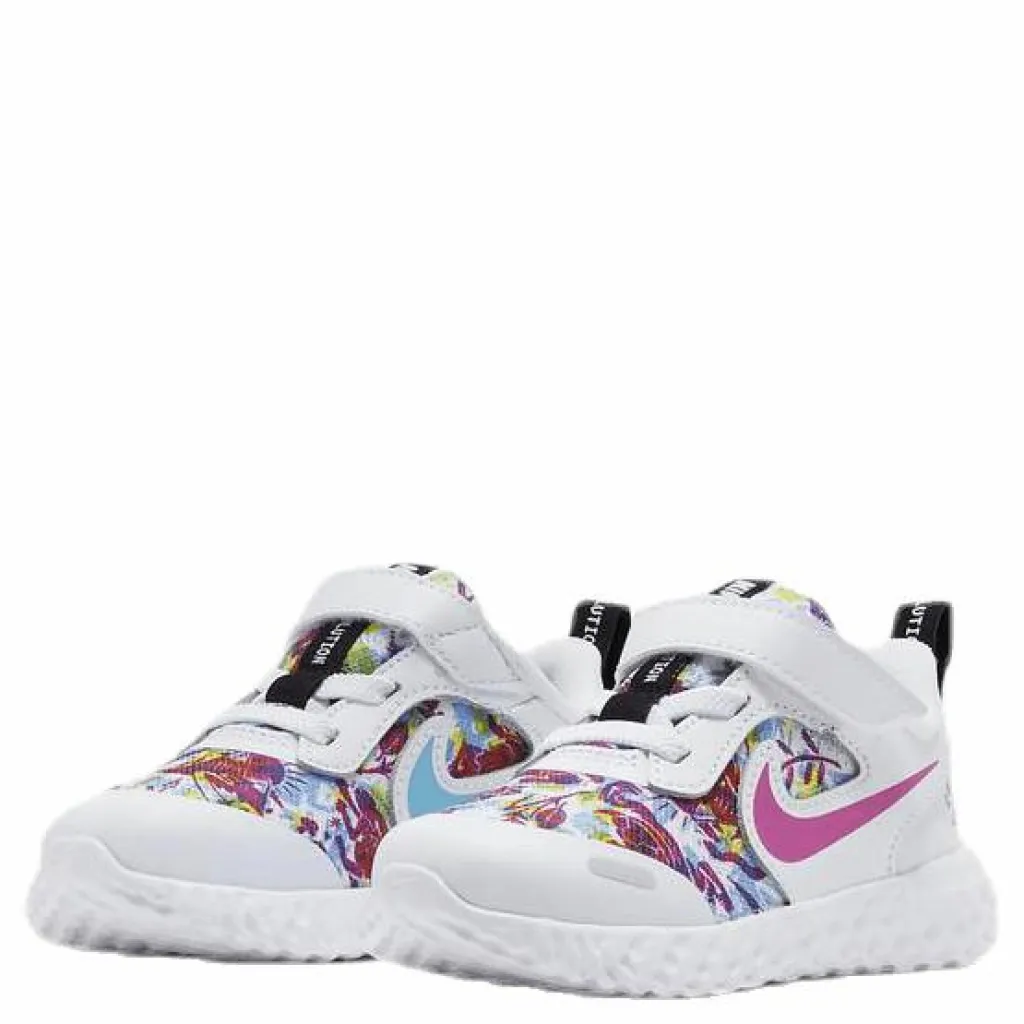 Nike Revolution 5 Fable TD Pink/Blue/White Vit Hot