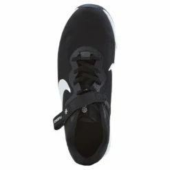 Nike Revolution 6 FlyEase Big Kids' Easy On/Off Road Running Shoes BLACK/WHITE-DK SMOKE GREY New