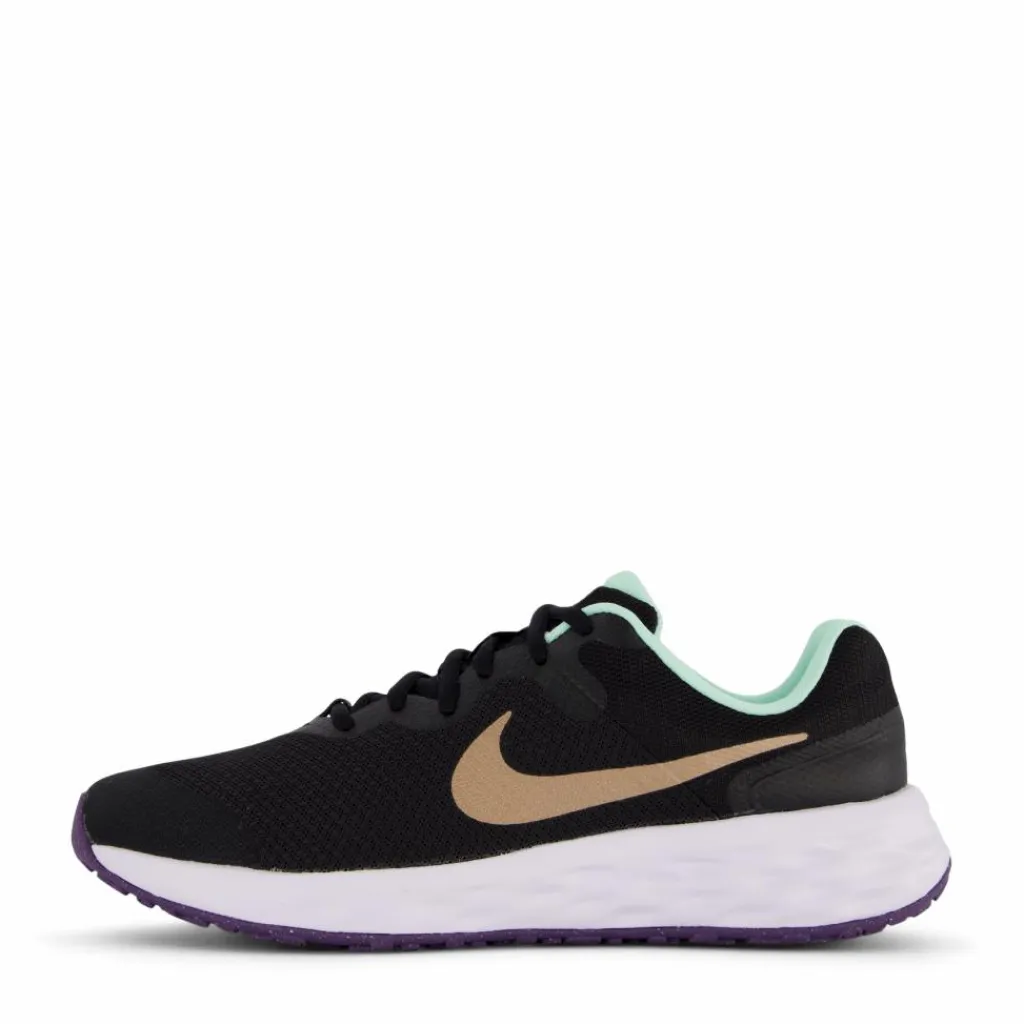 Revolution 6 GS Big kids Black/mtlc Red Bronze-mint Foa*Nike Online