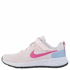 Revolution 6 Little Kids' Shoes PEARL PINK/COSMIC FUCHSIA-COBALT BLISS*Nike Sale
