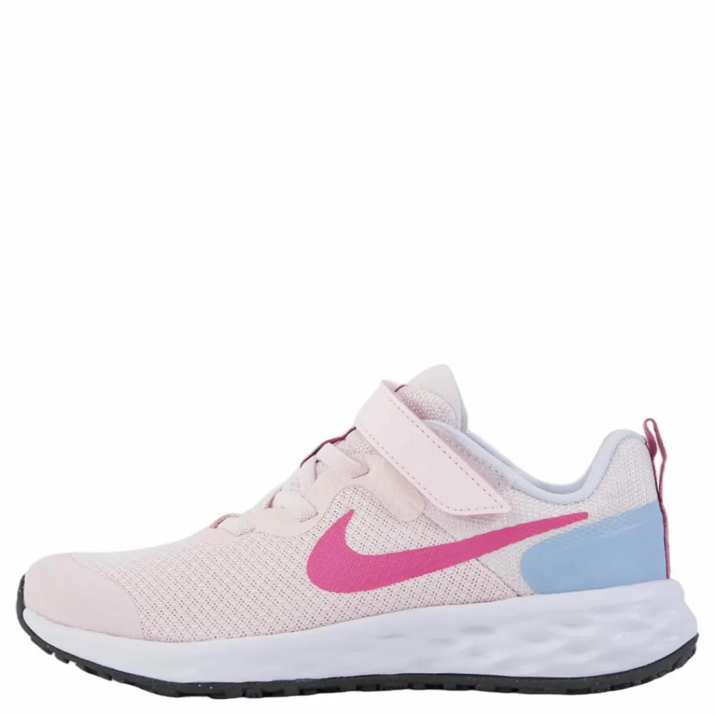 Revolution 6 Little Kids' Shoes PEARL PINK/COSMIC FUCHSIA-COBALT BLISS*Nike Sale