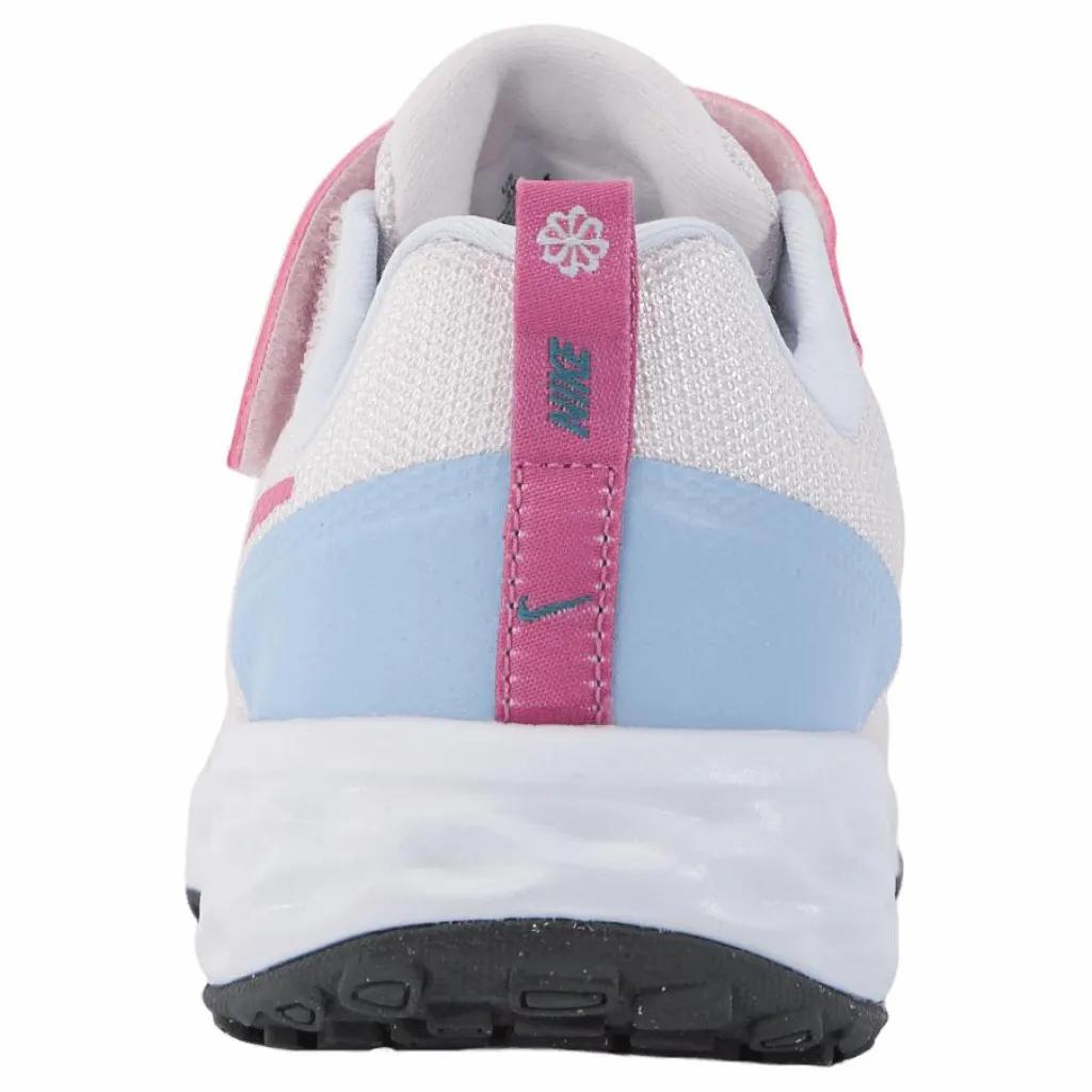 Revolution 6 Little Kids' Shoes PEARL PINK/COSMIC FUCHSIA-COBALT BLISS*Nike Sale