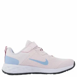 Revolution 6 Little Kids' Shoes PEARL PINK/COSMIC FUCHSIA-COBALT BLISS*Nike Sale