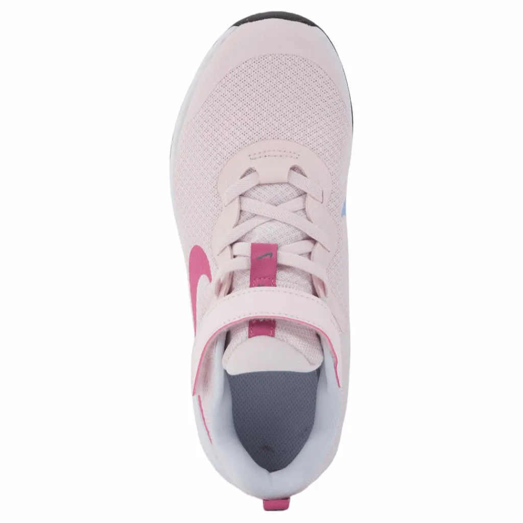 Revolution 6 Little Kids' Shoes PEARL PINK/COSMIC FUCHSIA-COBALT BLISS*Nike Sale