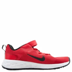 Nike Revolution 6 Little Kids' Shoes UNIVERSITY RED/BLACK Röd New