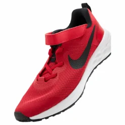 Nike Revolution 6 Little Kids' Shoes UNIVERSITY RED/BLACK Röd New