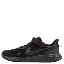 Nike Revolution 5 PS Little kids Black Svart Hot