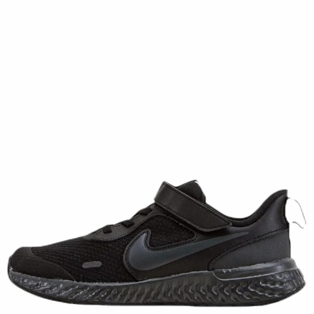 Nike Revolution 5 PS Little kids Black Svart Hot