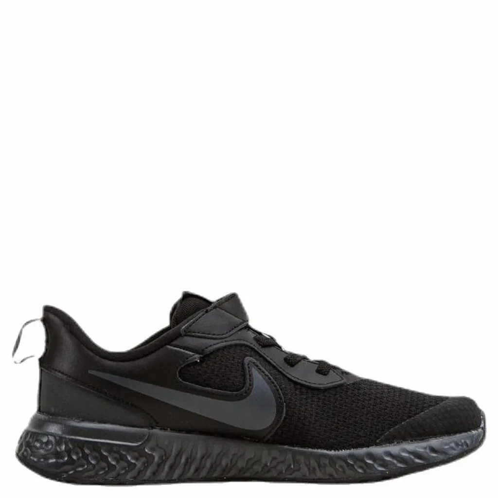 Nike Revolution 5 PS Little kids Black Svart Hot