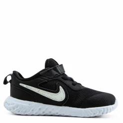 Nike Revolution 5 Recycled Toddler White/Black Svart Online