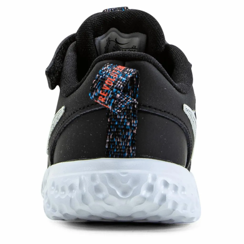 Nike Revolution 5 Recycled Toddler White/Black Svart Online