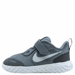 Nike Revolution 5 TD Kids White/Grey Grå