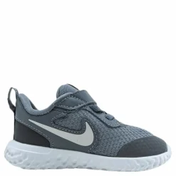 Nike Revolution 5 TD Kids White/Grey Grå