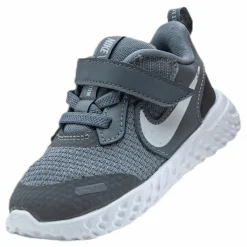 Nike Revolution 5 TD Kids White/Grey Grå