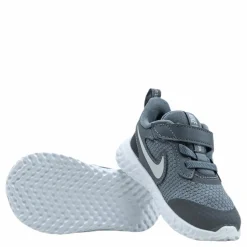 Nike Revolution 5 TD Kids White/Grey Grå