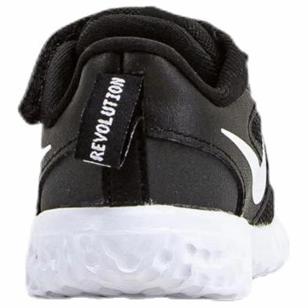Nike Revolution 5 TD Kids White/Black Svart