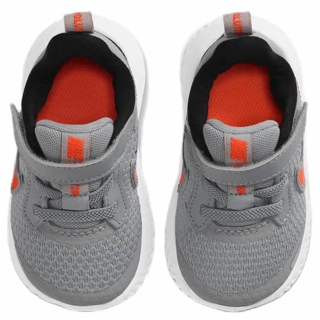 Nike Revolution 5 TD Orange/Grey Grå Clearance