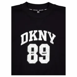 Rhstn Lg Crew Nk Po Black/eggnog*DKNY Sport Online