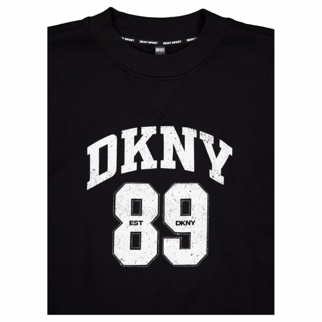 Rhstn Lg Crew Nk Po Black/eggnog*DKNY Sport Online