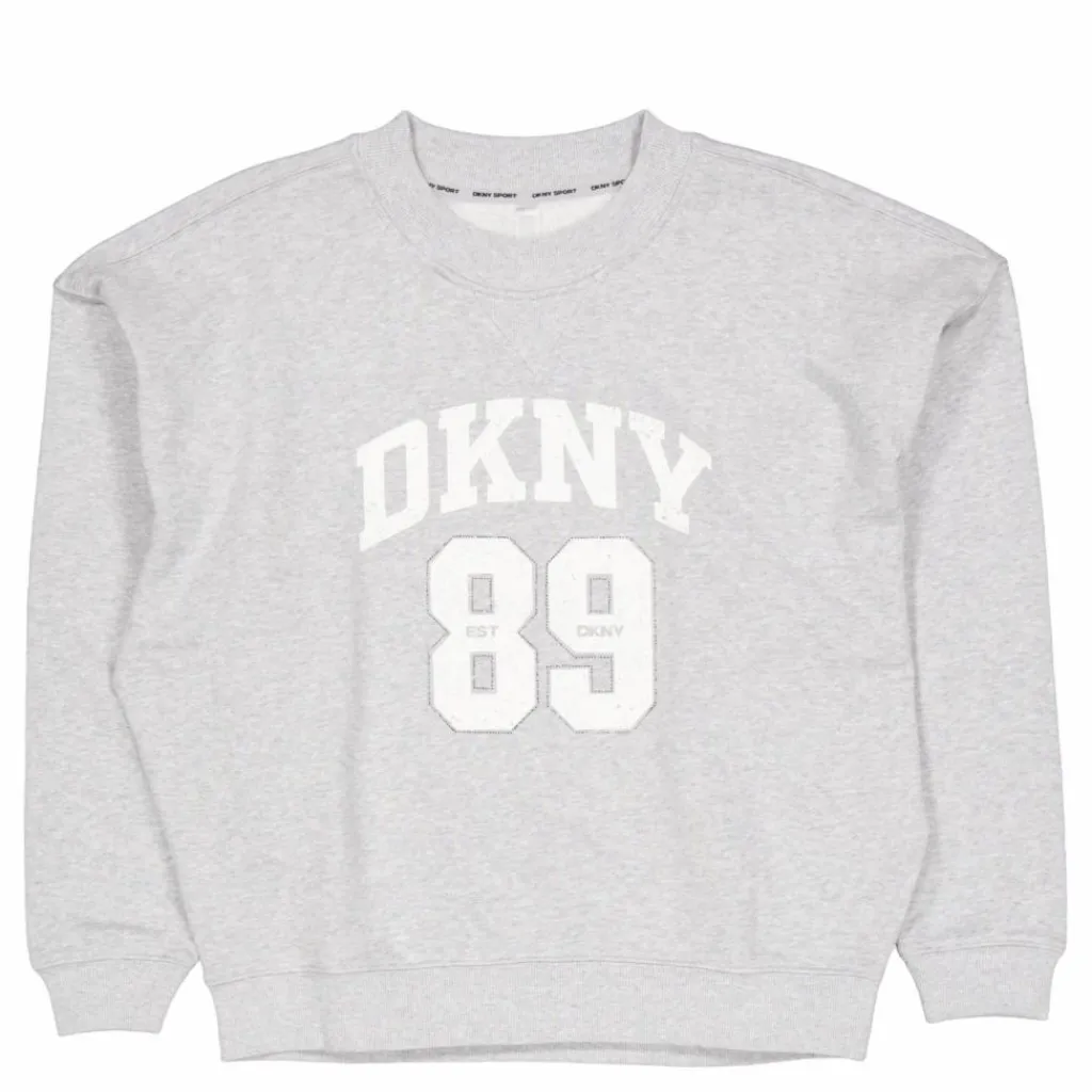 Rhstn Lg Crew Nk Po Pgh/eggnog*DKNY Sport Best
