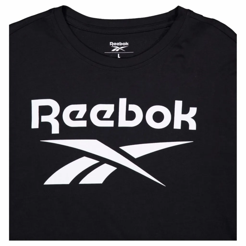 Reebok Ri Big Stacked Logo Black Svart Hot