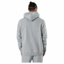 Reebok Ri Flc Oth Bl Hoodie Mgreyh/black Grå Clearance