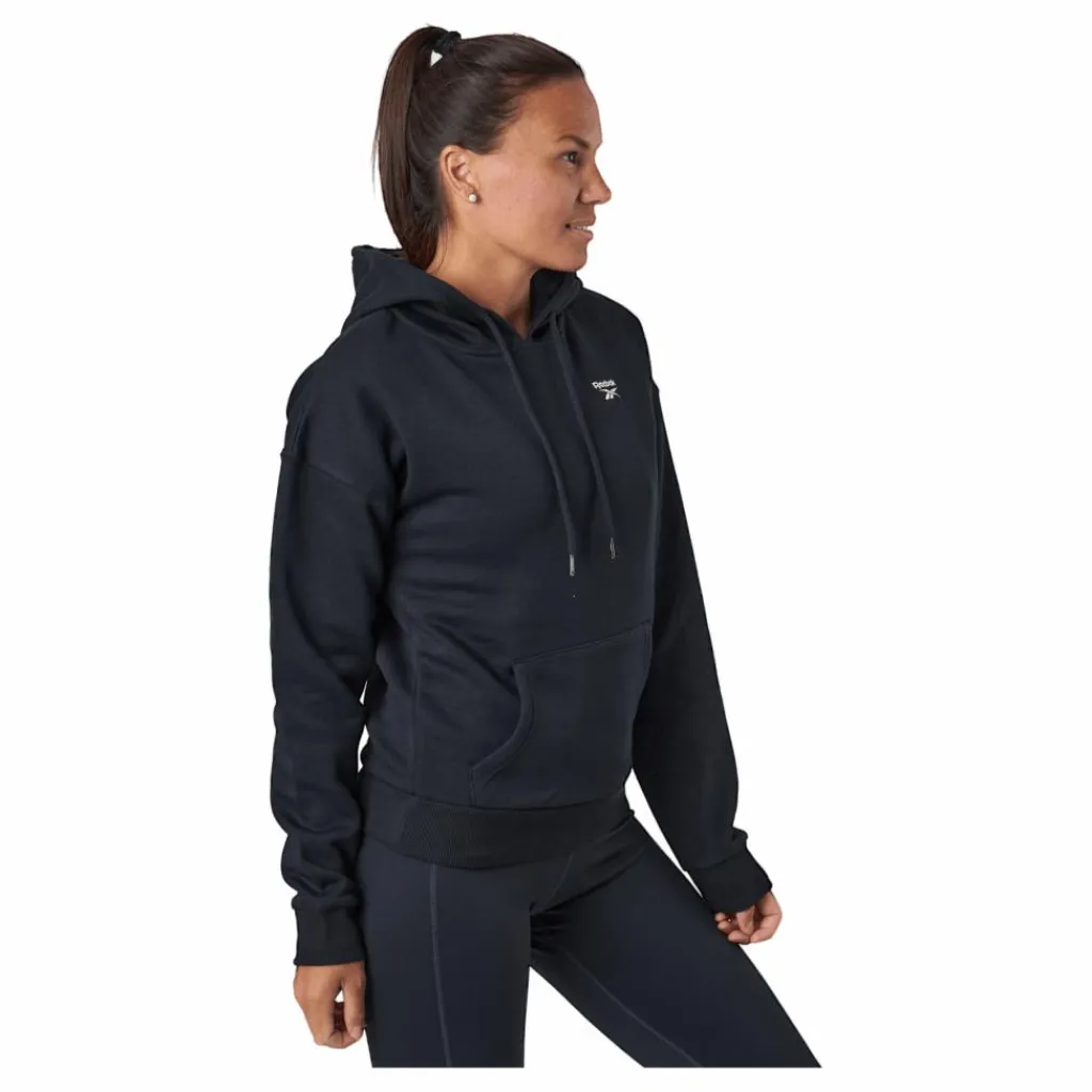 Reebok Ri Fleece Hoody Black Blå Best