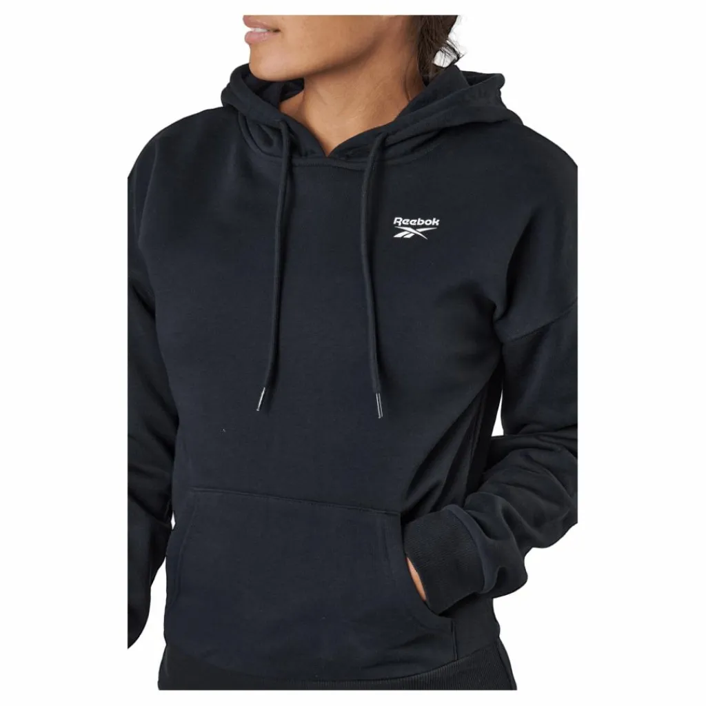 Reebok Ri Fleece Hoody Black Blå Best