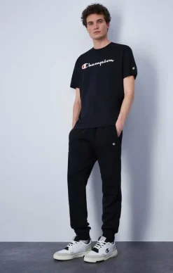 Rib Cuff Pants Black Beauty*Champion Discount