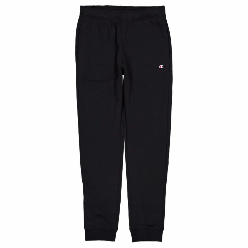 Rib Cuff Pants Black Beauty*Champion Discount