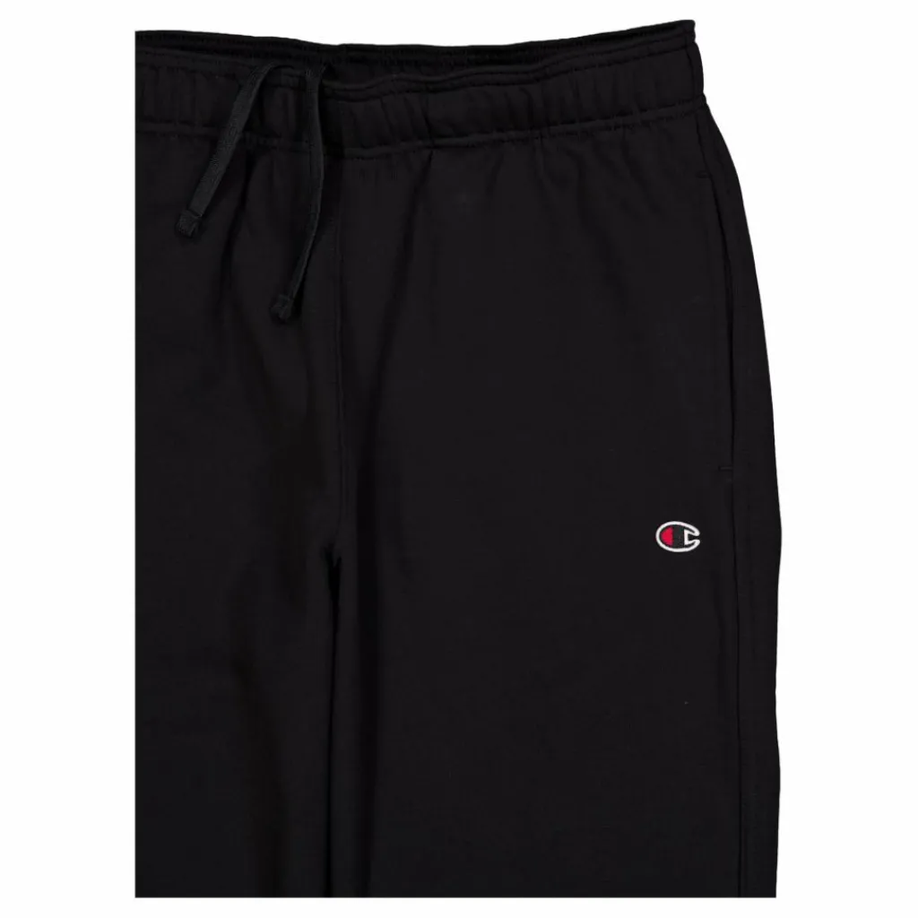Rib Cuff Pants Black Beauty*Champion Outlet